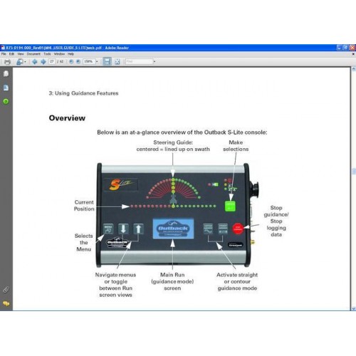 Outback Guidance SLite GPS System S Lite